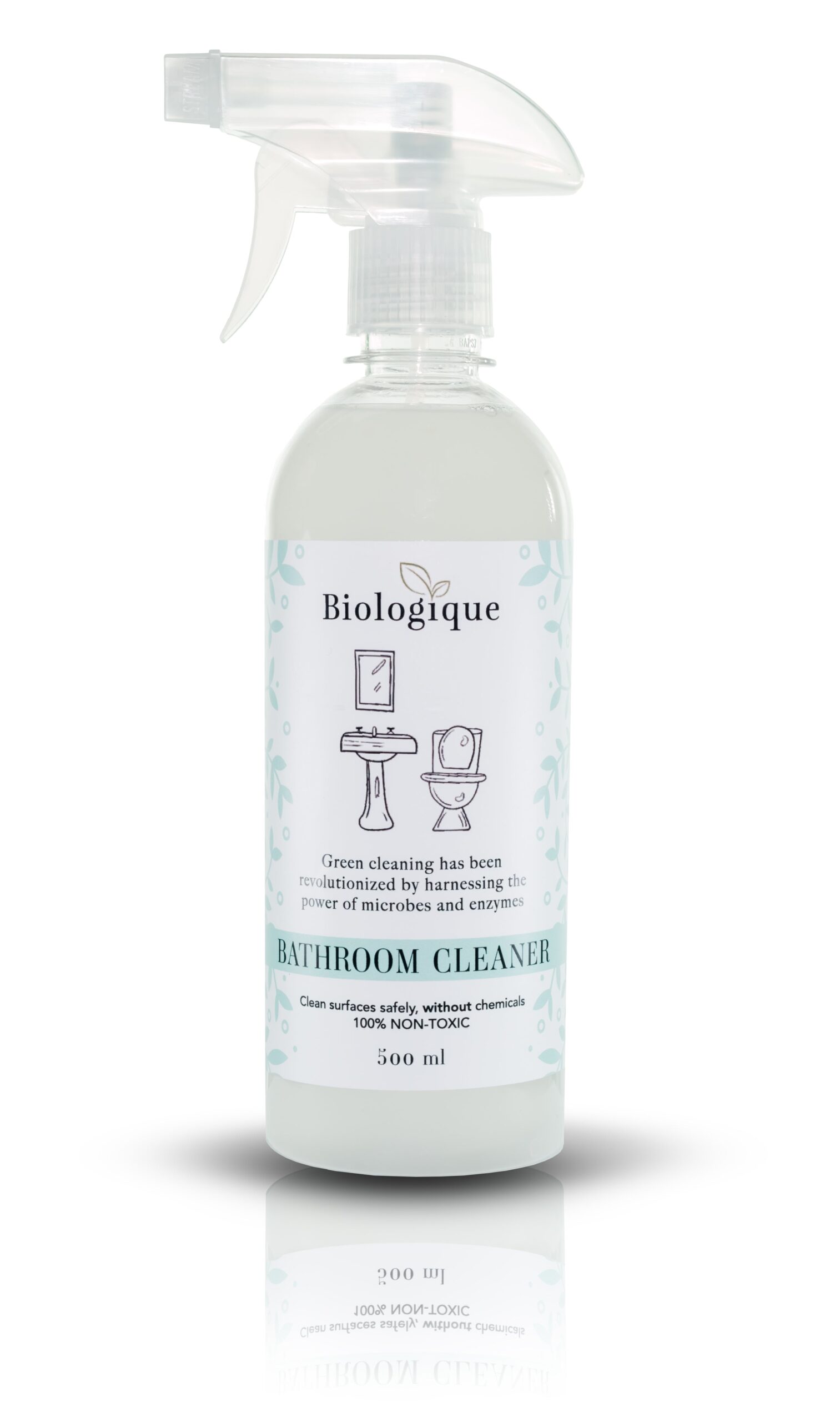 500ml Bathroom Cleaner (Ready to Use, Including Bottle) - Biologique