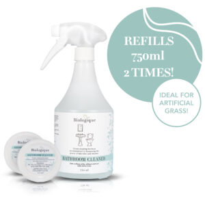 750ml Bathroom Cleaner with 2 x Concentrates (Yields 3 x 750ml Ready To Use)