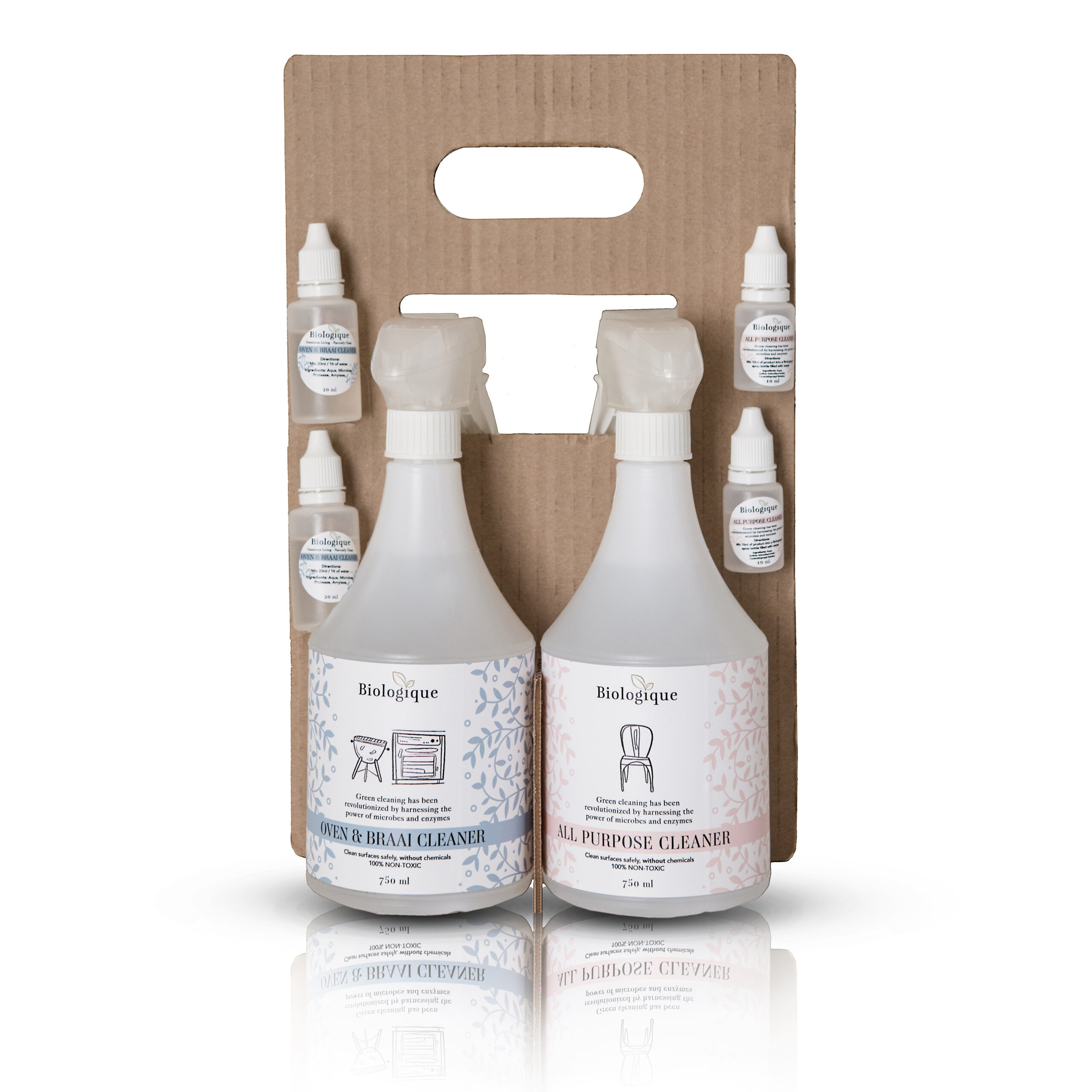 Bio750 Option 2 4 Bottle Starter Pack 750ml + 2 Concentrates